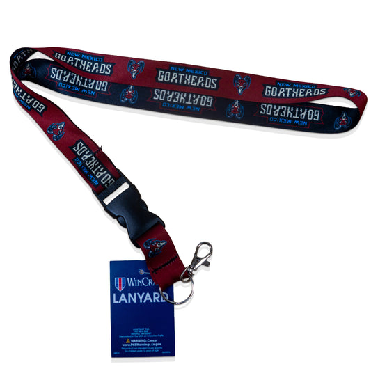 Goatheads Primary & Wordmark Lanyard