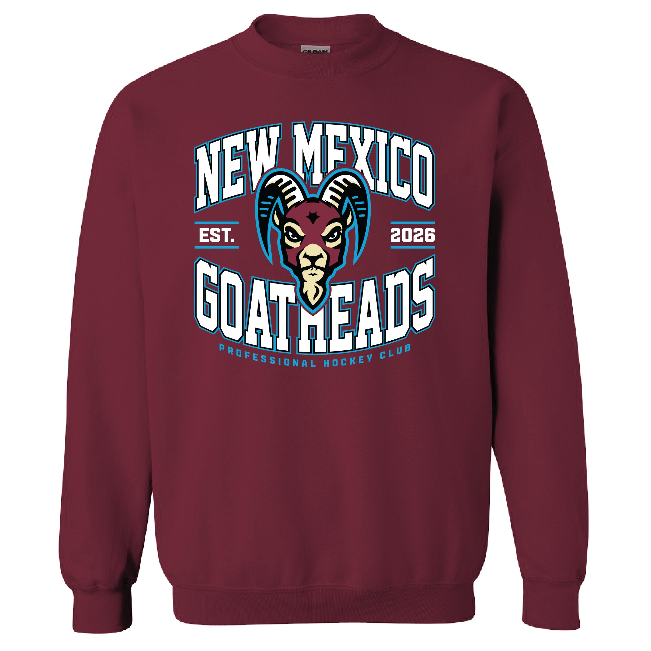 Goatheads Primary Inaugural Season Crewneck – New Mexico Goatheads