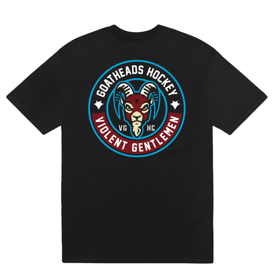 Goatheads x Violent Gentlemen Primary Over-Sized Black Tee