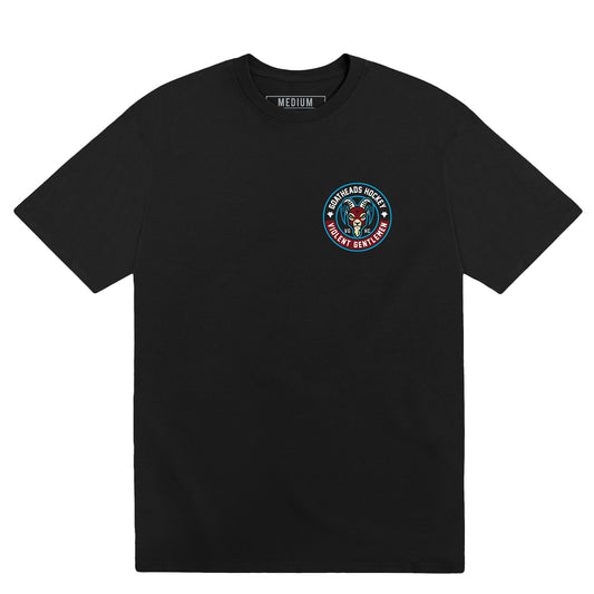 Goatheads x Violent Gentlemen Primary Over-Sized Black Tee