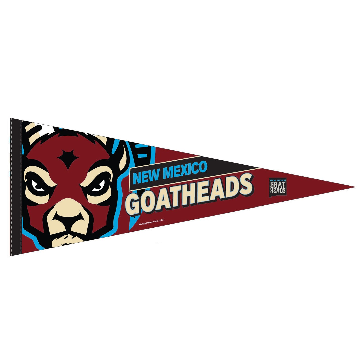 Goatheads Primary Fan Pack (Pennant, Bumper Sticker & Button)