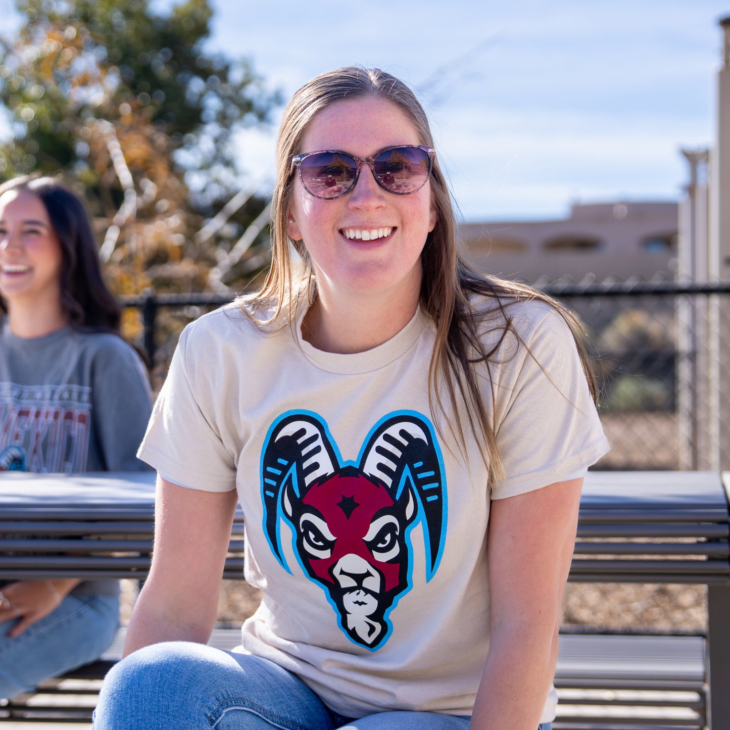 Goatheads Primary Logo T-Shirt - Sand