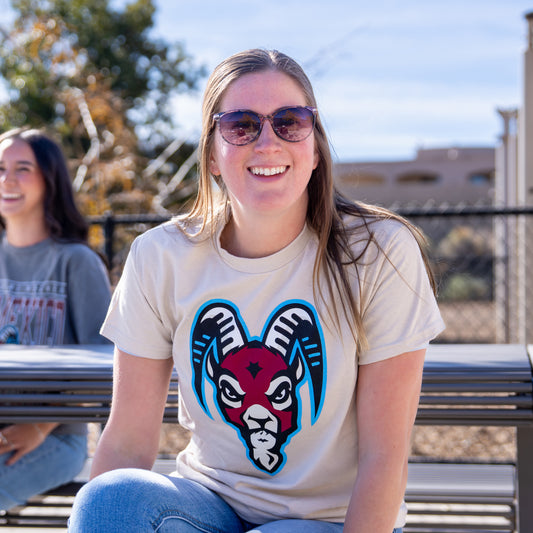 Goatheads Primary Logo T-Shirt - Sand