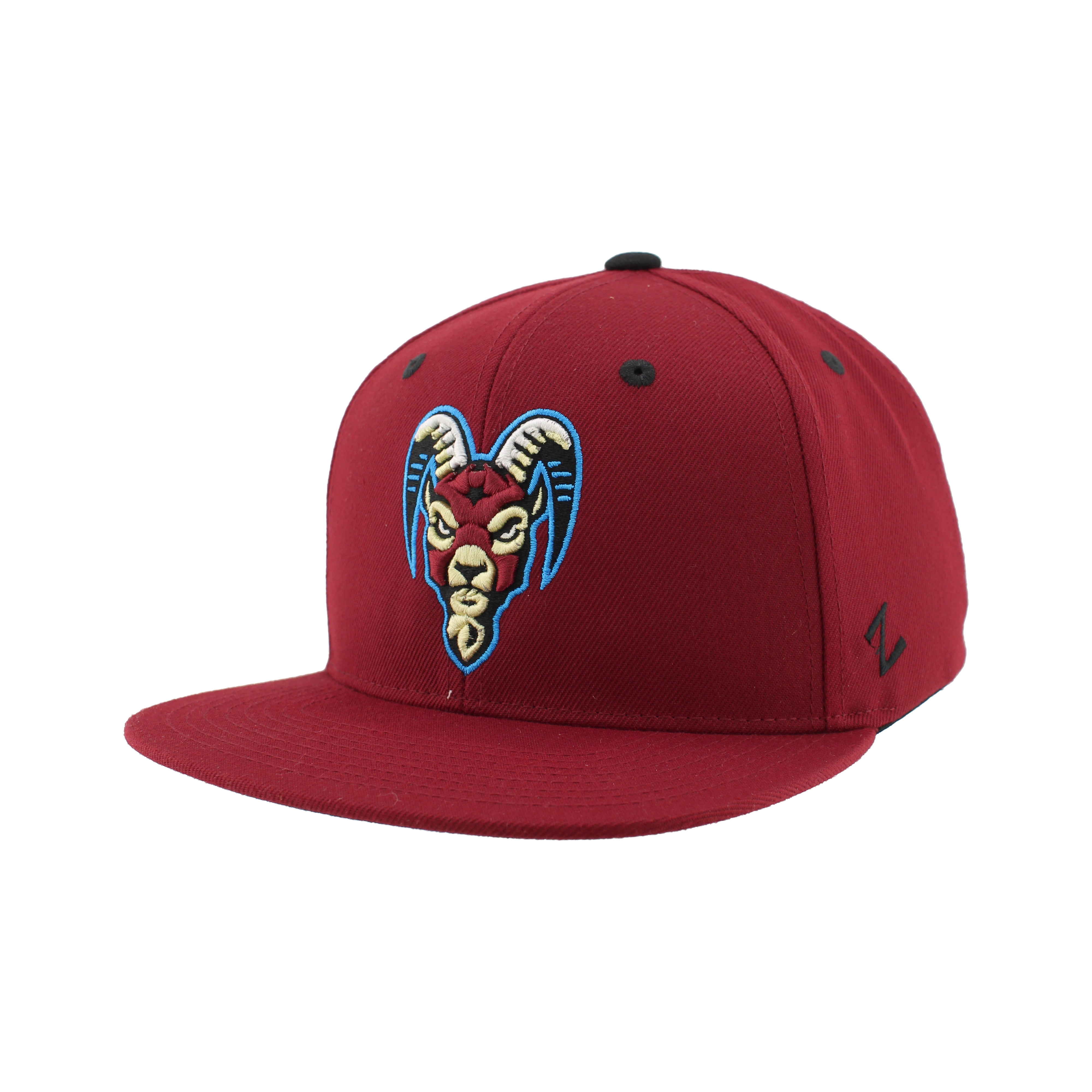 Goatheads Primary Logo Adjustable Flatbill Hat – Red – New Mexico