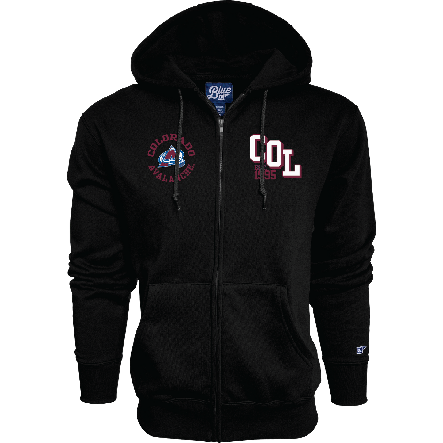 Colorado Avalanche Full Zip Up