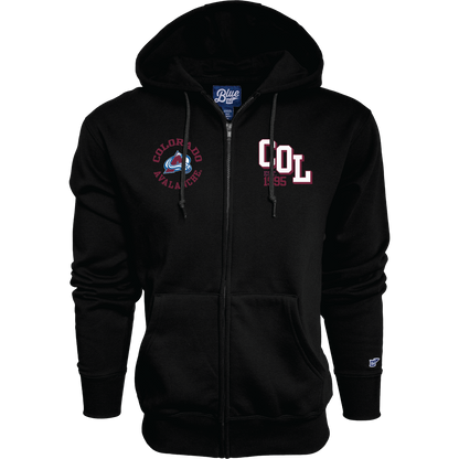 Colorado Avalanche Full Zip Up