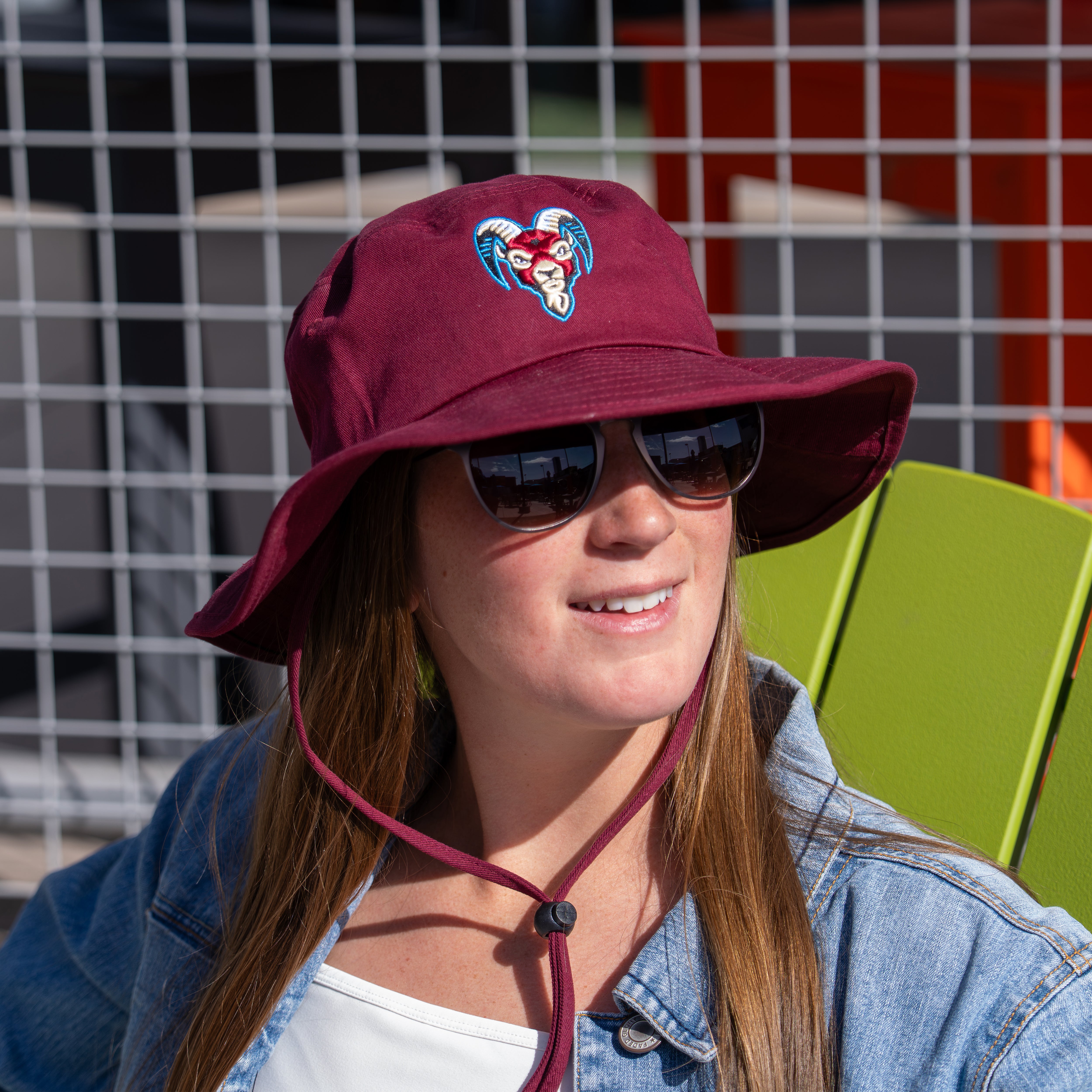 Goatheads Primary Red Bucket Hat – New Mexico Goatheads