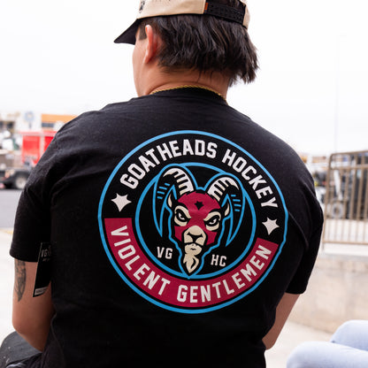 Goatheads x Violent Gentlemen Primary Over-Sized Black Tee