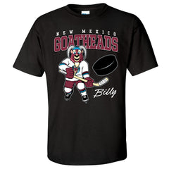 Goatheads Mascot Slapshot Shirt - Black