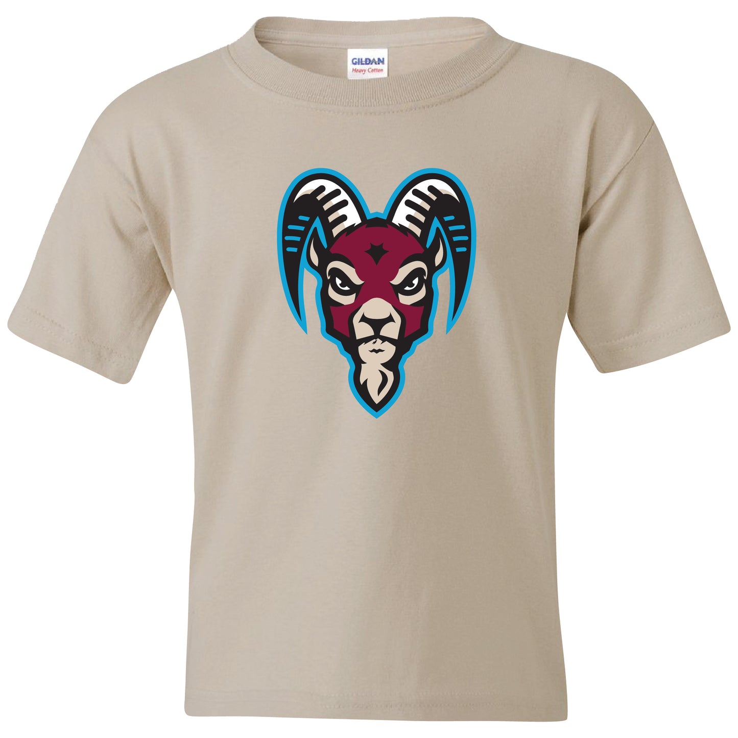 Goatheads Primary Logo Youth T-Shirt - Sand