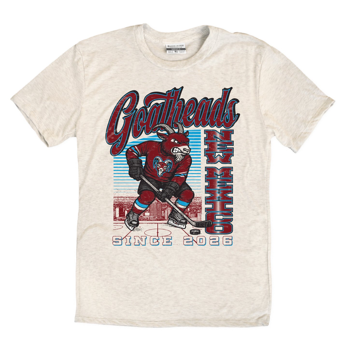 Goatheads Primary Stacked T-Shirt