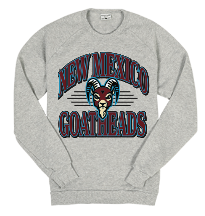 Goathead Primary Grain Crewneck