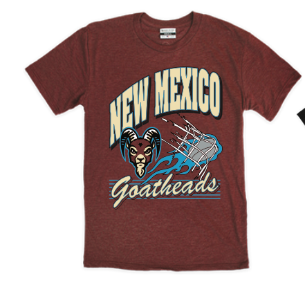 Goatheads Primary Script T-Shirt