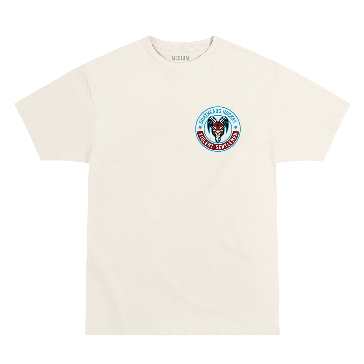 Goatheads x Violent Gentlemen Primary Over-Sized Bone Tee