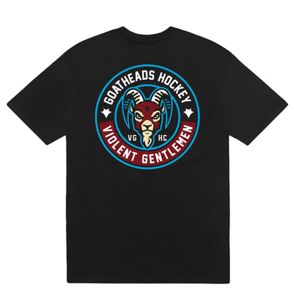 Goatheads x Violent Gentlemen Primary Over-Sized Black Tee