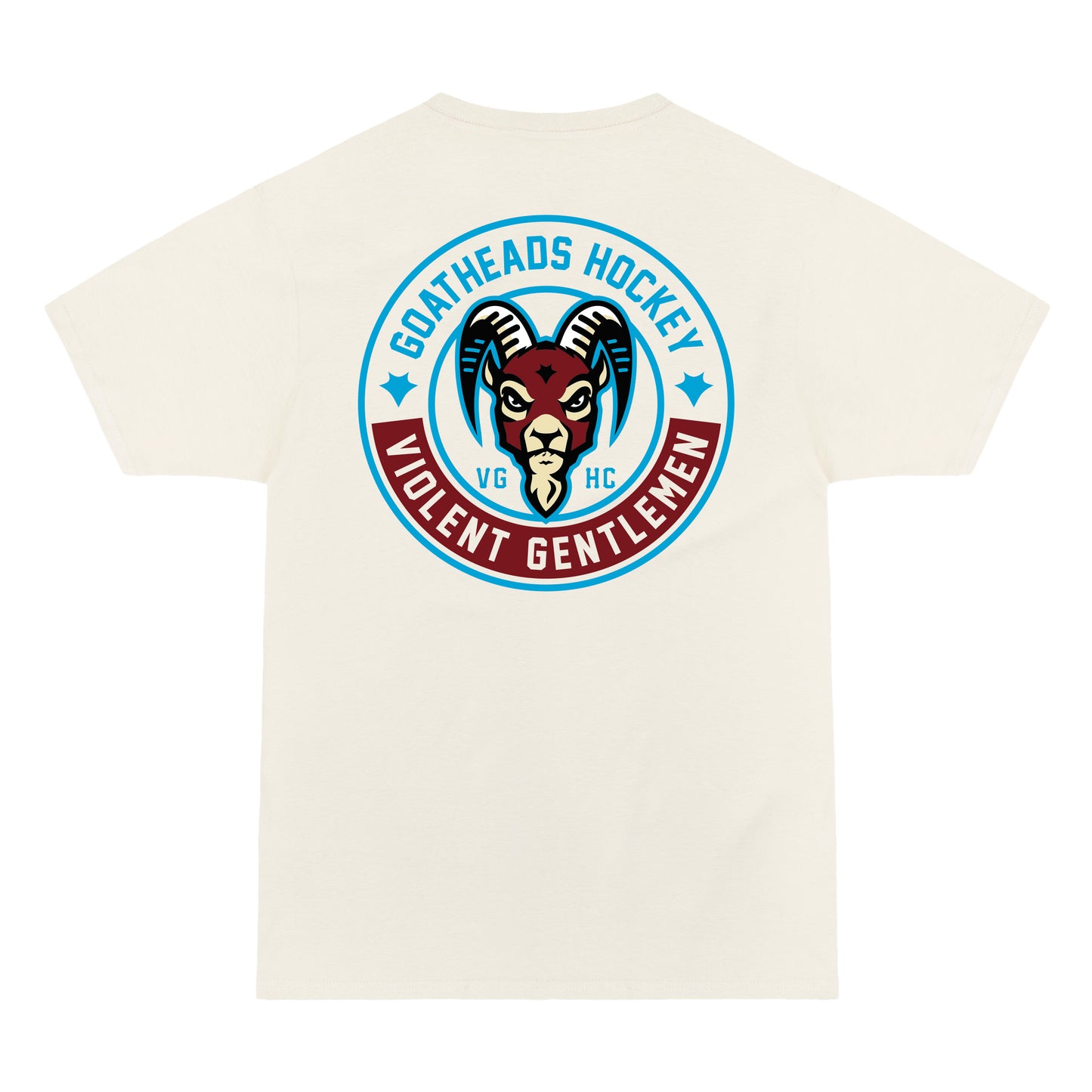 Goatheads x Violent Gentlemen Primary Over-Sized Bone Tee