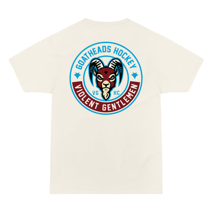 Goatheads x Violent Gentlemen Primary Over-Sized Bone Tee