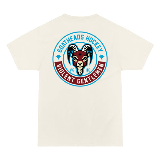 Goatheads x Violent Gentlemen Primary Over-Sized Bone Tee