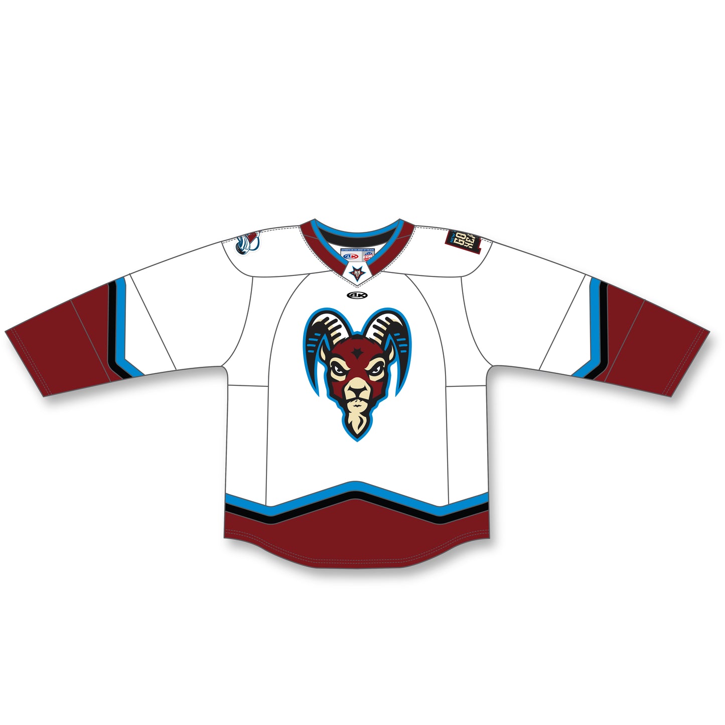 New Mexico Goatheads Youth White Replica Jersey