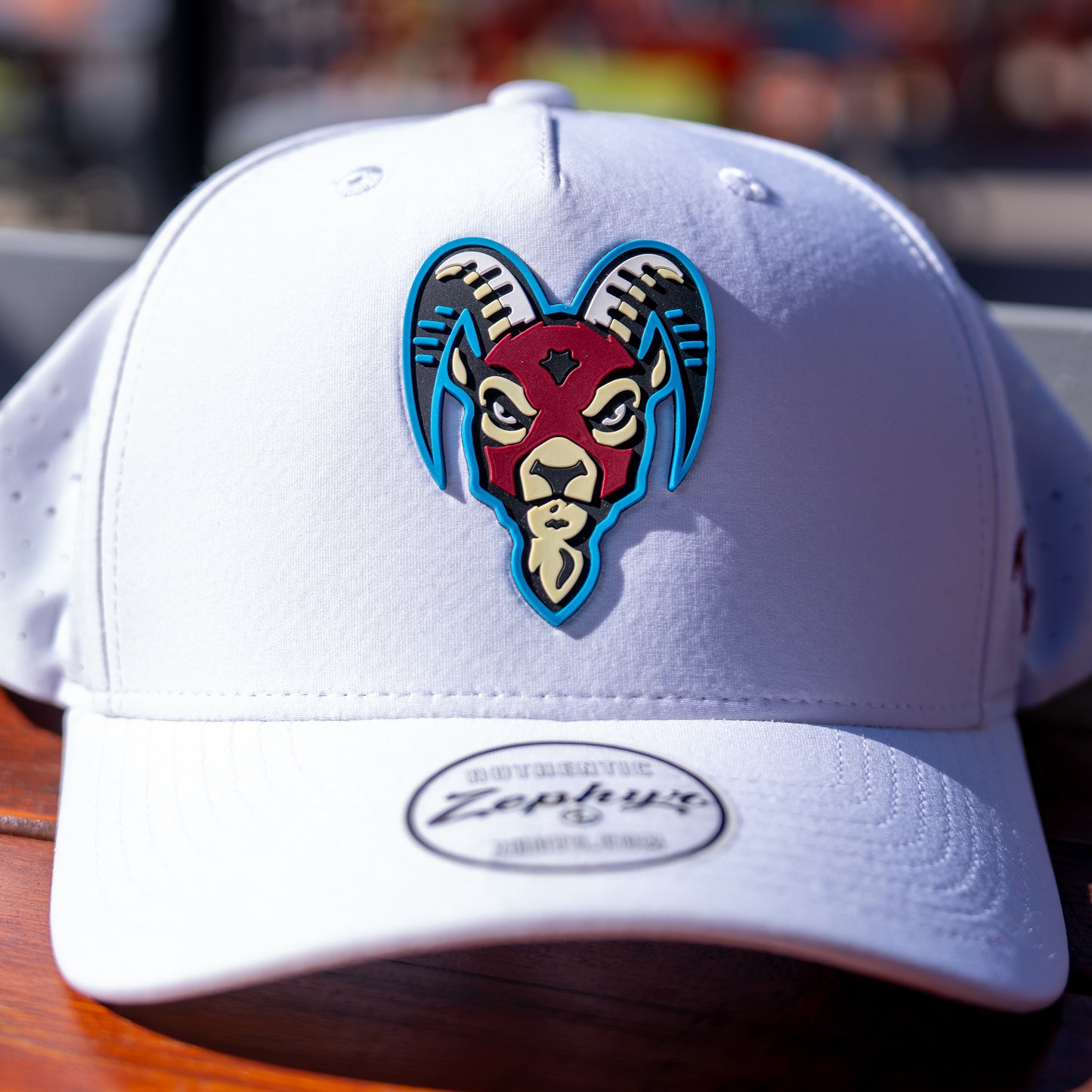 Goatheads Primary White Birdie Hat
