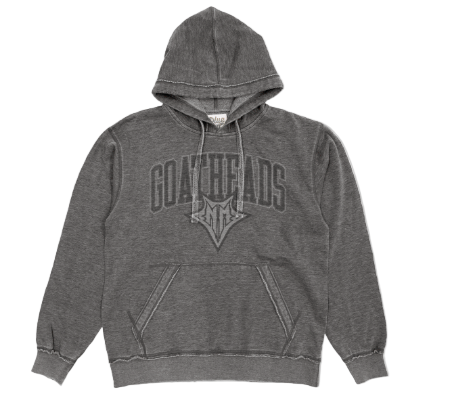 Goatheads Thorn Washed Black Hoodie
