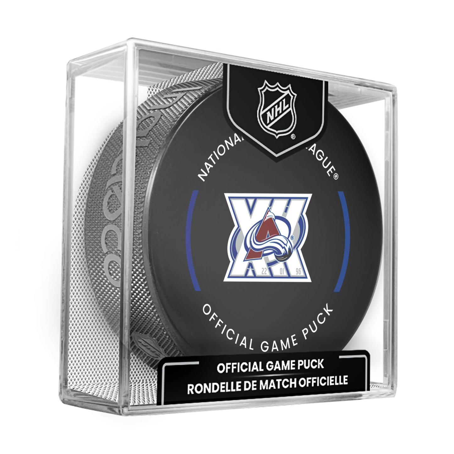 Avalanche Official Game Puck