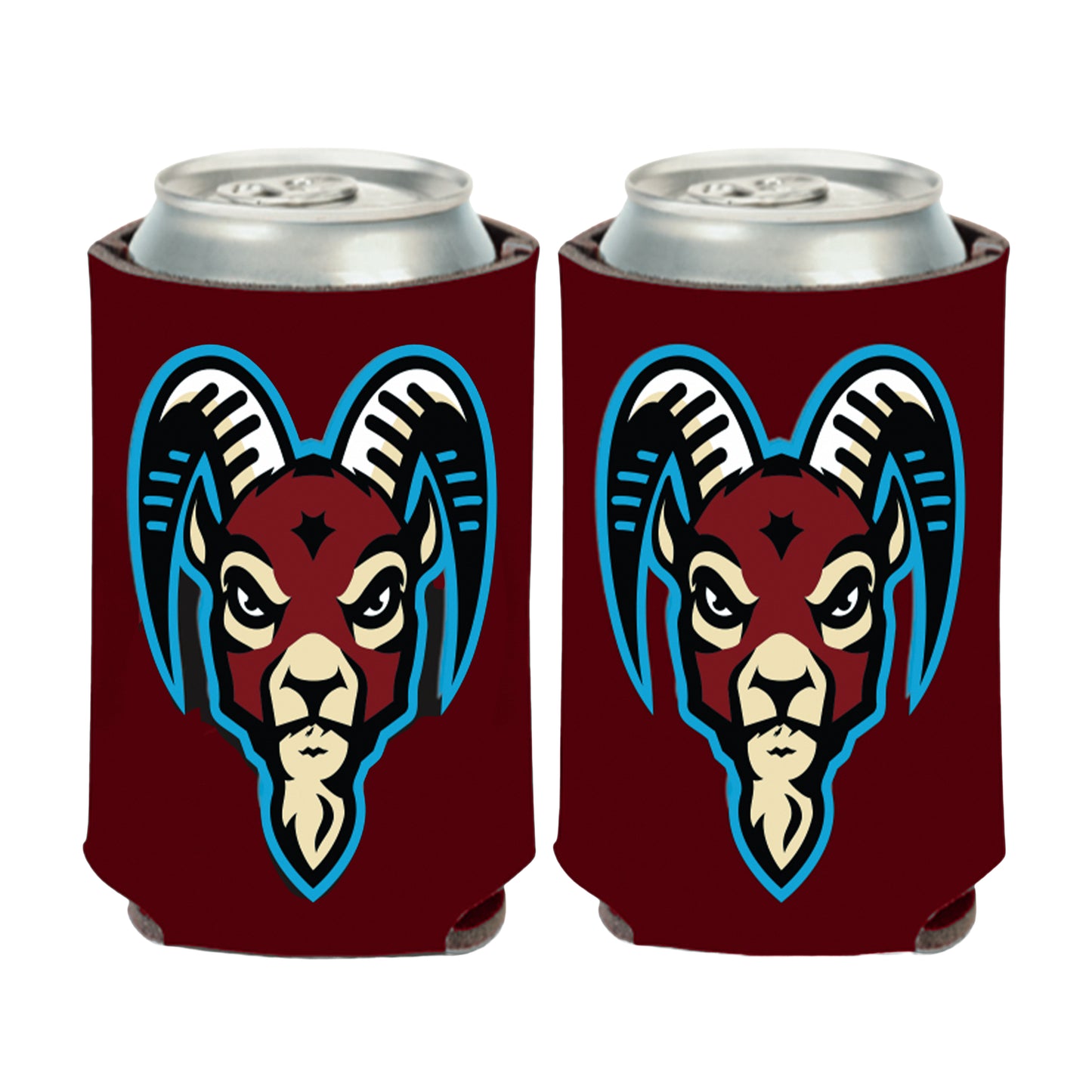 Goatheads Primary Logo Koozie